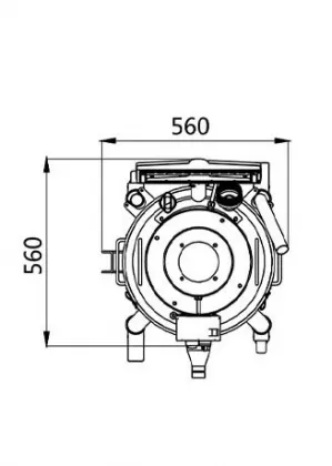 Взрывозащищенный вакуумный пылесос TEX3-E 1.2KW DS 46L LI